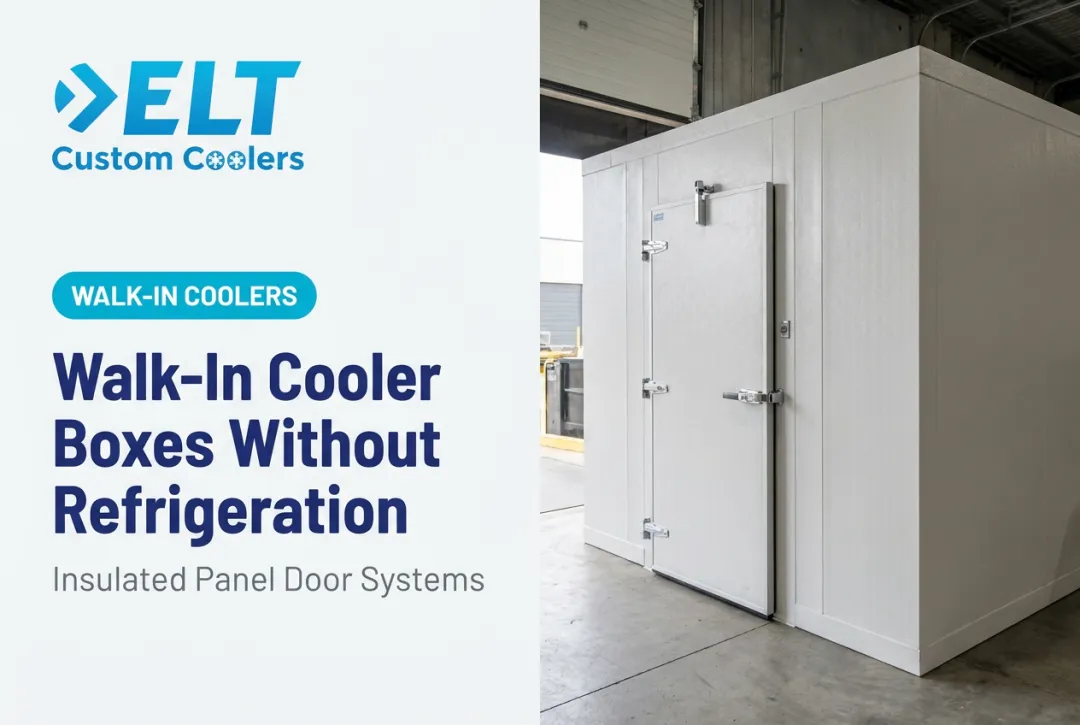 Walk-In Cooler Boxes Without Refrigeration