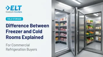 Difference Between Freezer and Cold Rooms Explained