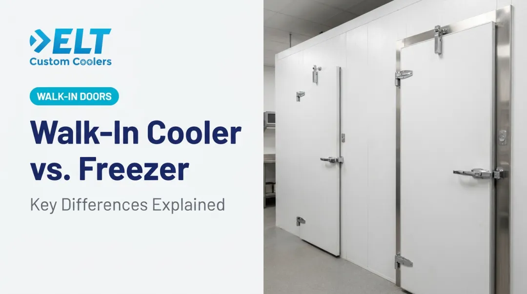 Walk-In Cooler vs. Freezer: Key Differences Explained