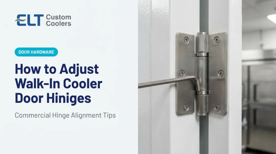How to Adjust Walk-In Cooler Door Hinges