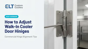 How to Adjust Walk-In Cooler Door Hinges