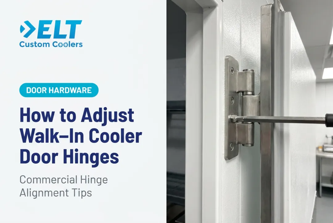How to Adjust Walk-In Cooler Door Hinges