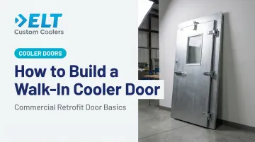 How to Build a Walk-In Cooler Door