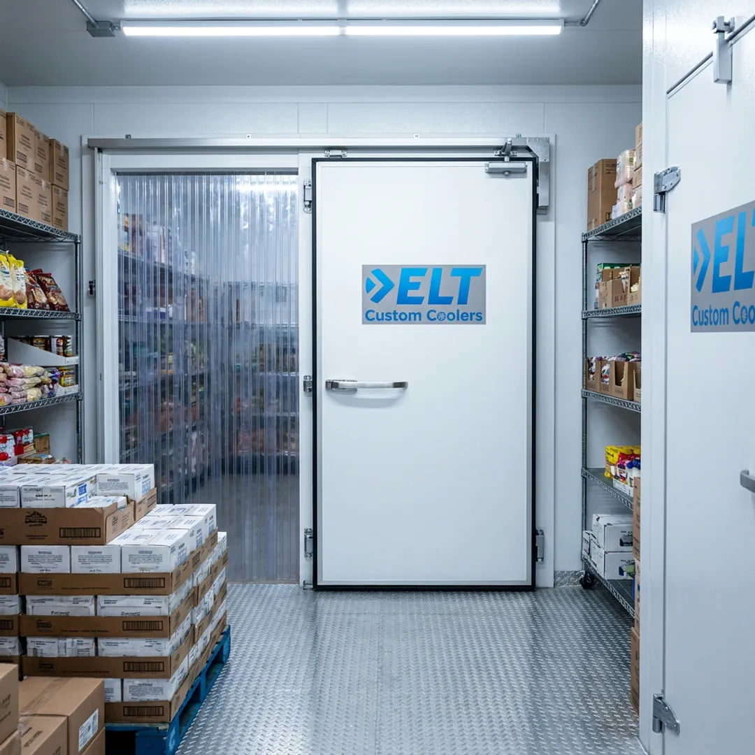 Grocery Store Walk-In Freezer