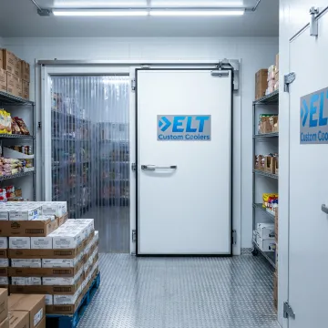 Grocery Store Walk-In Freezer