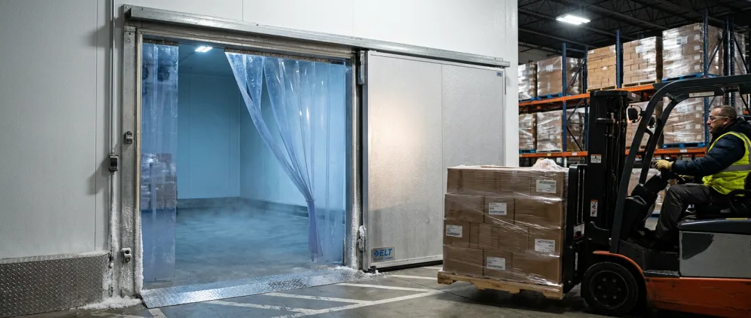 Cold storage distribution freezer