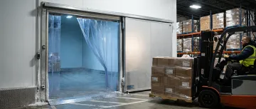 Cold storage distribution freezer
