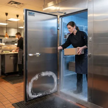 Restaurant walk-in freezer