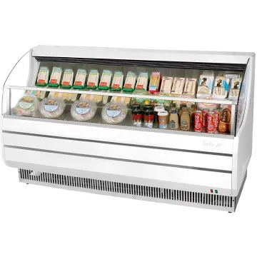 Turbo Air Slim Line Horizontal Air Curtain Display Cases | Commercial Display Coolers and Refrigerators