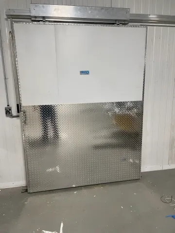 Walk-in Cooler Sliding Doors Prehung with Jamb Sandwich Frame and Header
