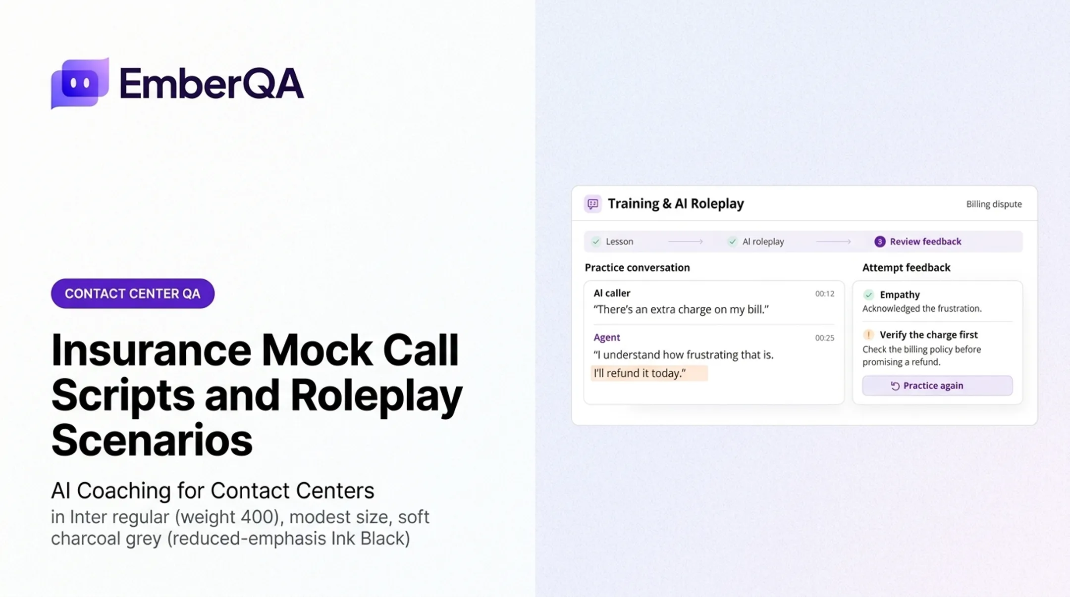 Insurance Mock Call Scripts and Roleplay Scenarios