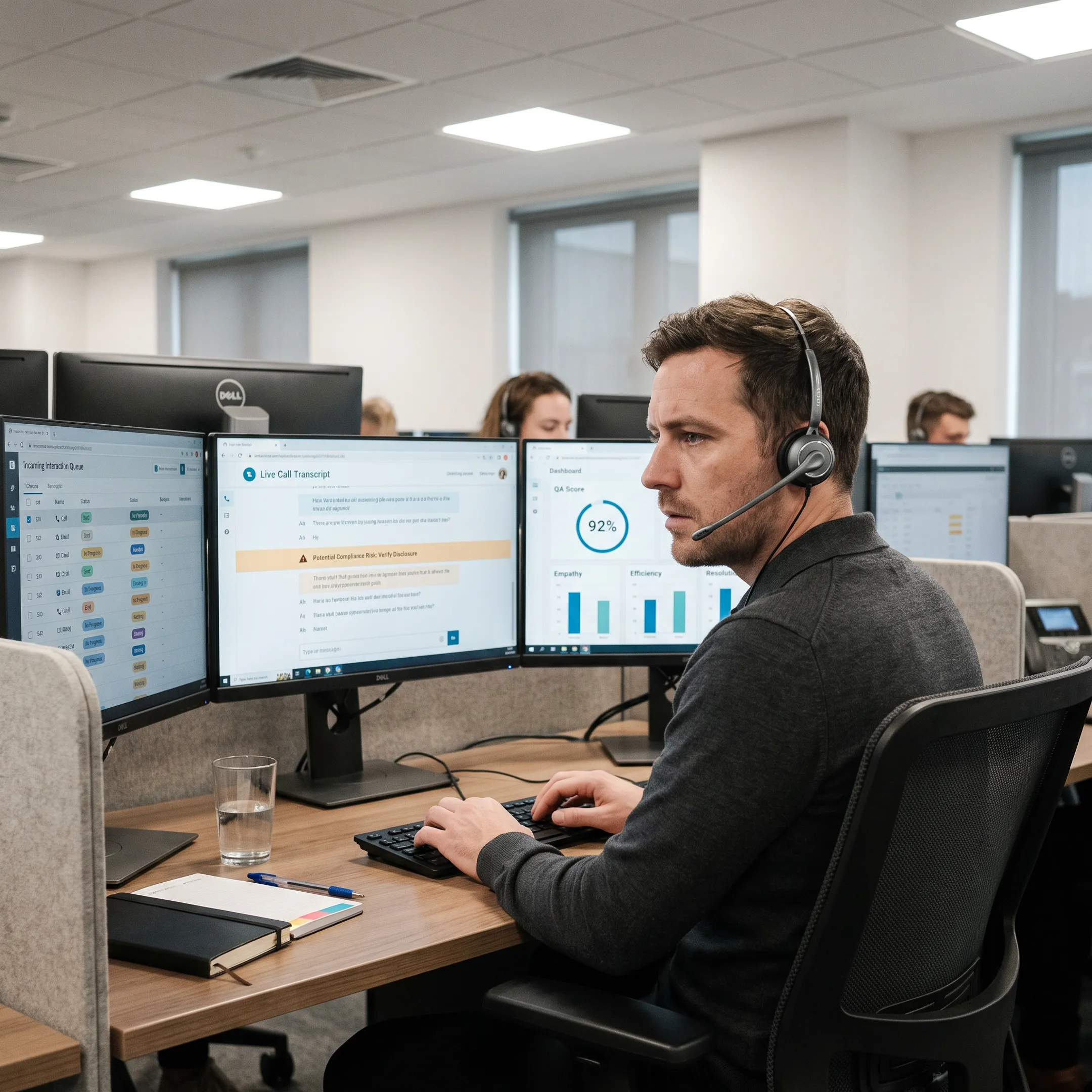 Answering Services customer service monitoring