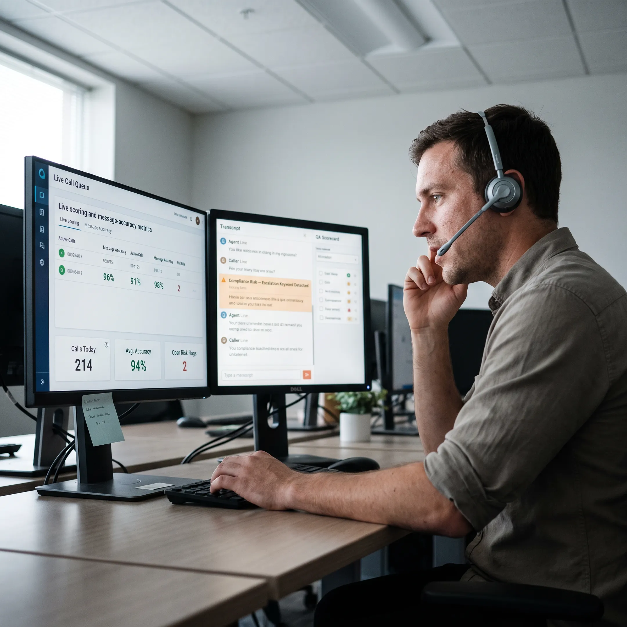 Answering Services Quality Management