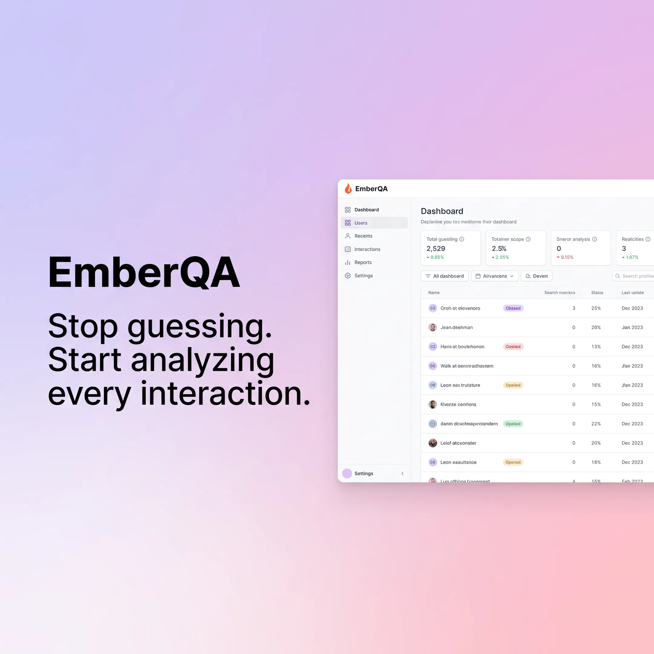 Quality assurance manager analyzing AI-generated interaction alerts across contact center channels