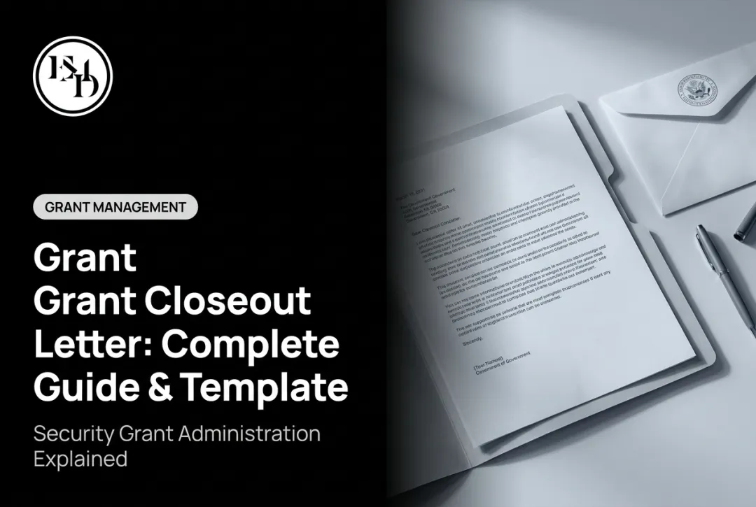 Grant Closeout Letter: Complete Guide & Template