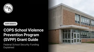 COPS School Violence Prevention Program (SVPP) Grant Guide