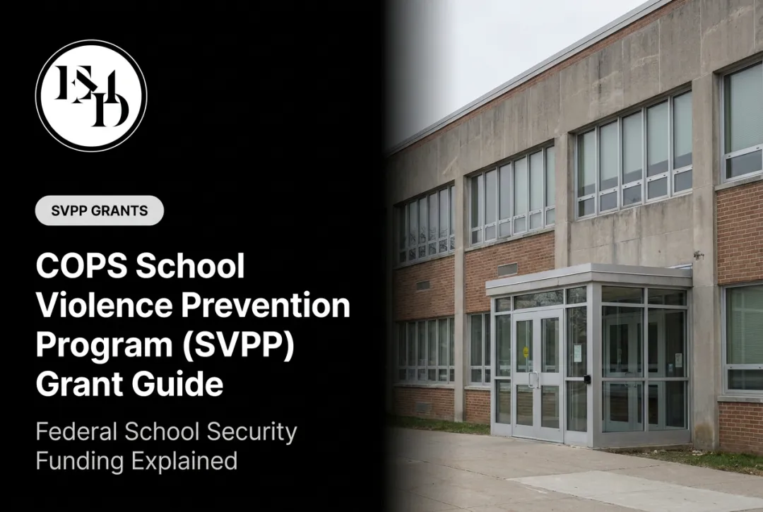 COPS School Violence Prevention Program (SVPP) Grant Guide