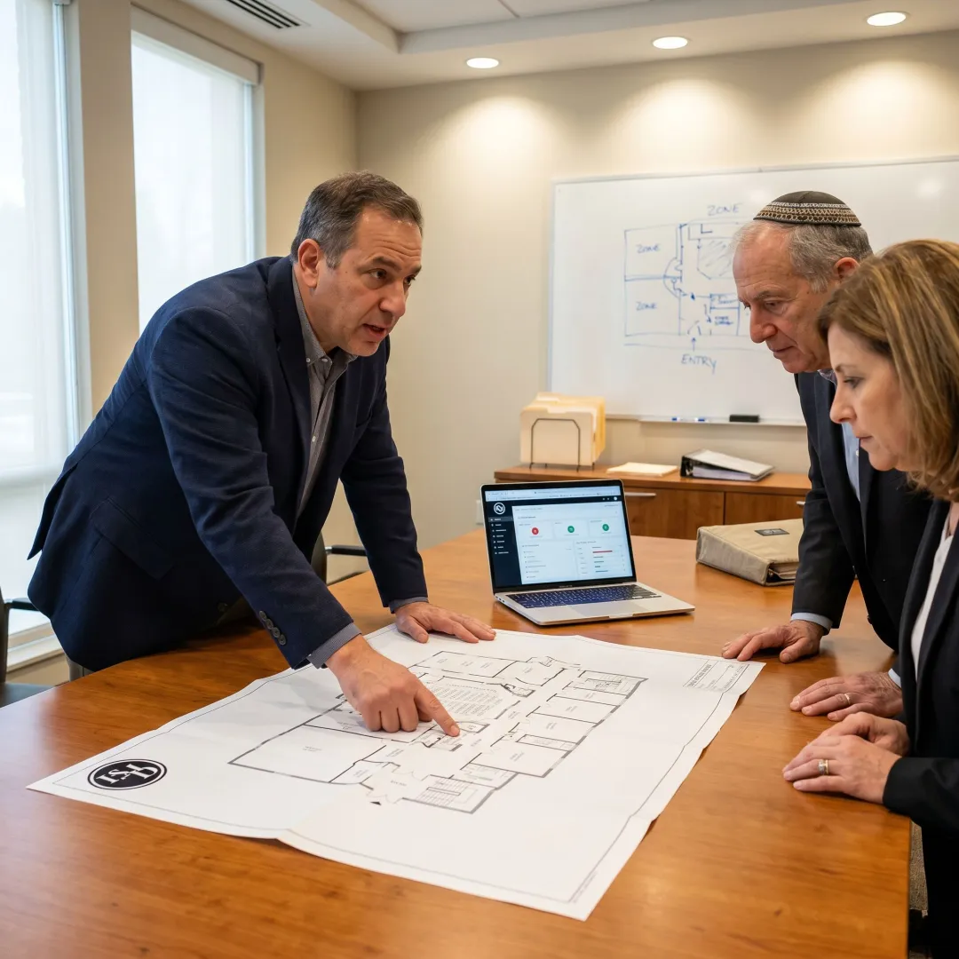 Synagogue security planning consultation