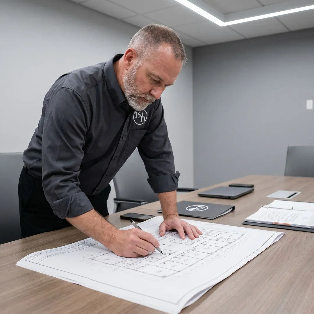 Security consultant performing a Dallas vulnerability assessment