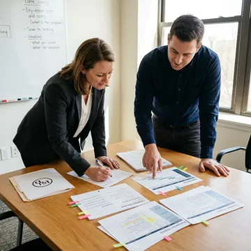 Grant management process planning session