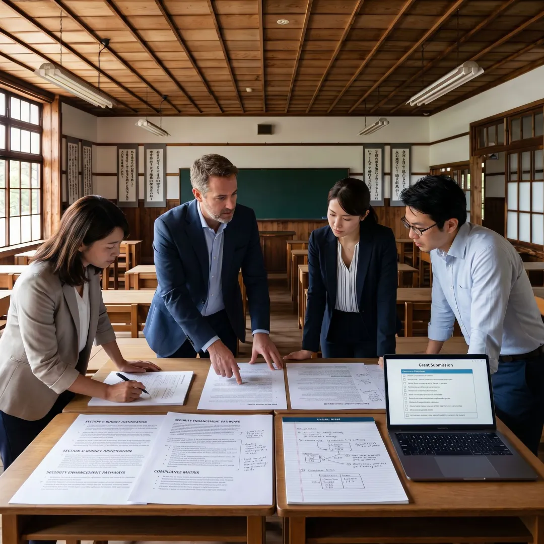 Grant proposal planning process with documents