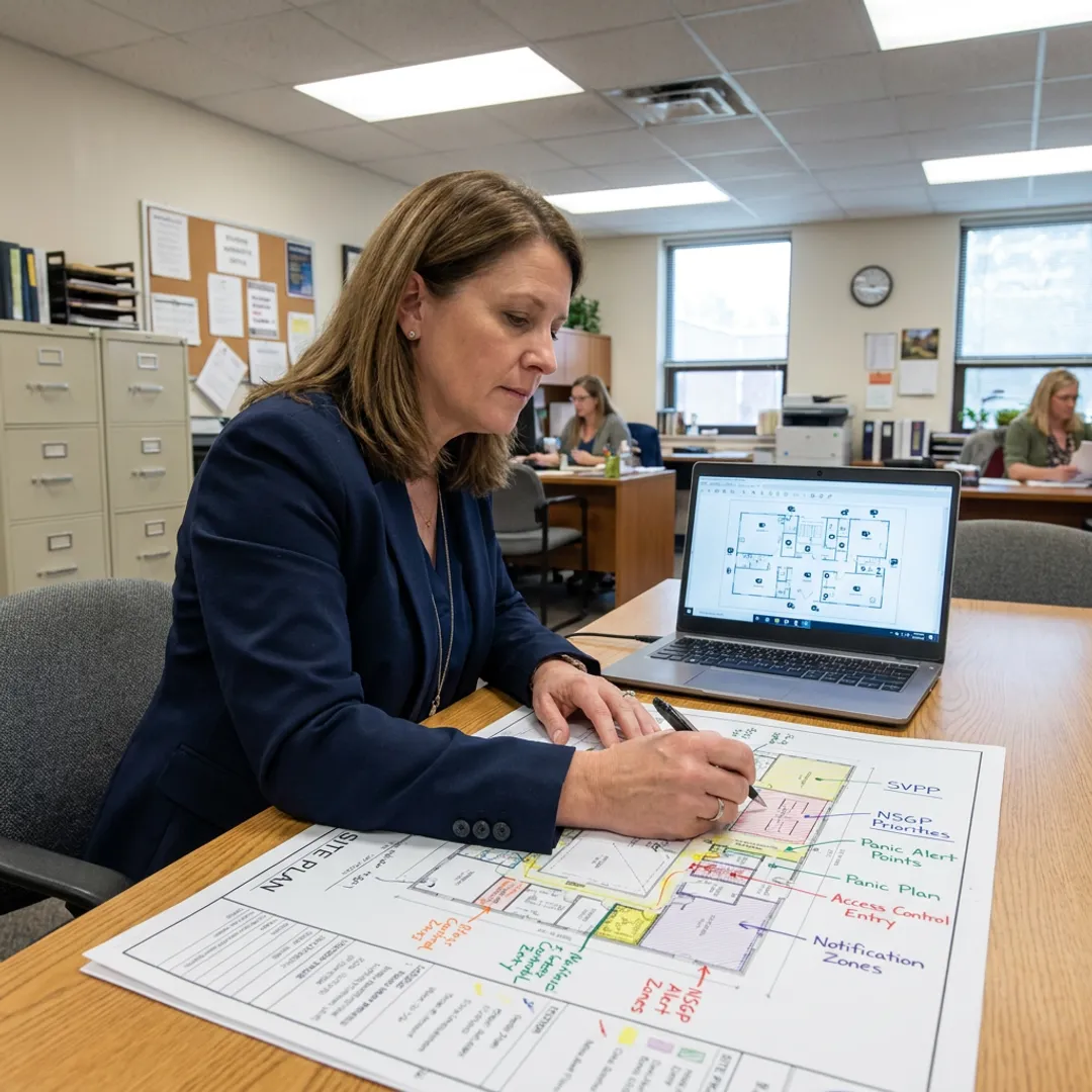 Consultant planning school emergency notification upgrades