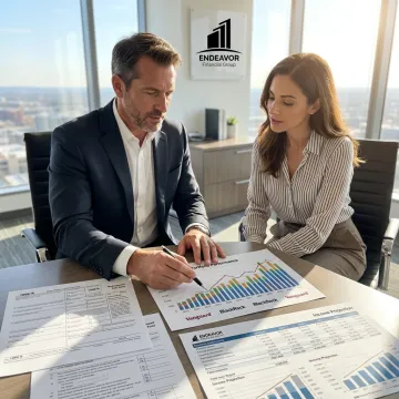 Advisor reviewing early retirement tax strategy with client