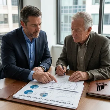 Retirement income planning process