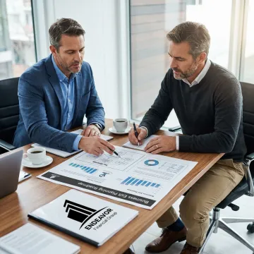 Advisor explaining a business exit planning roadmap