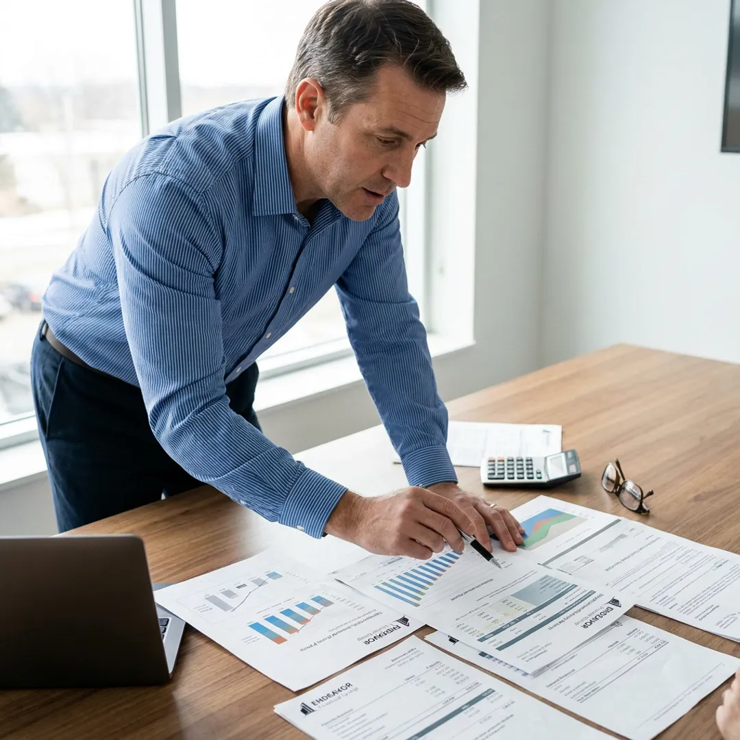 Advisor mapping a retirement planning process