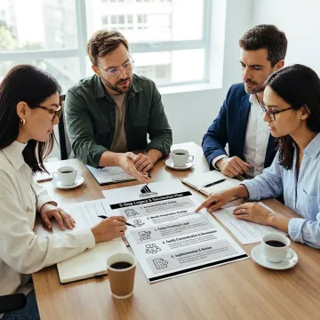 Advisor mapping a wealth succession planning process