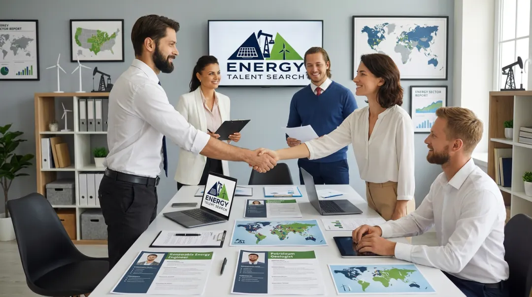 Energy Talent Search recruiting team conducting personalized energy sector candidate search
