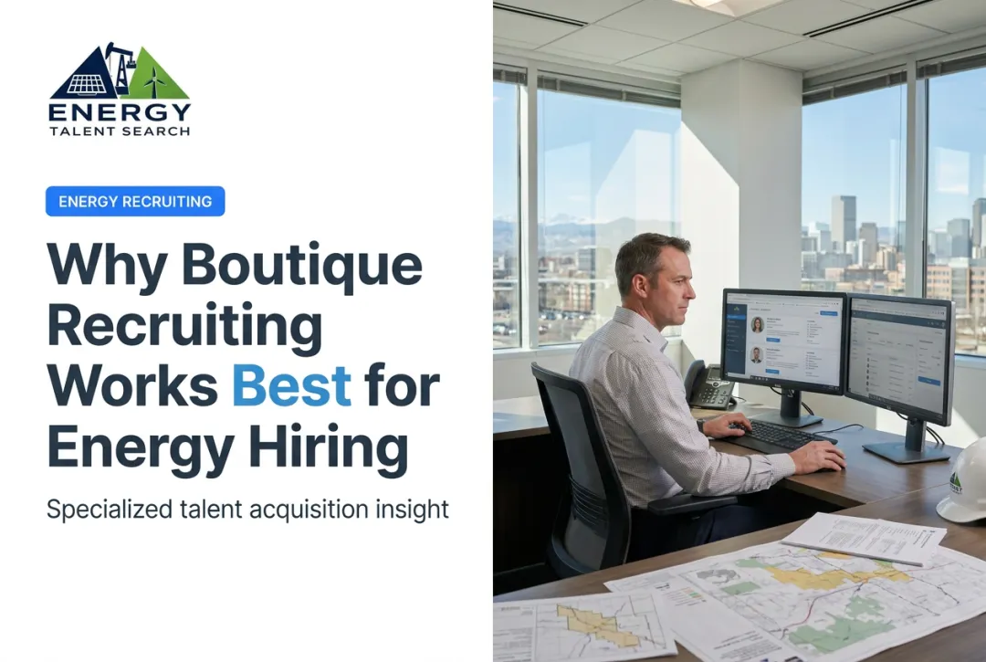 Why Boutique Recruiting Works Best for Energy Hiring