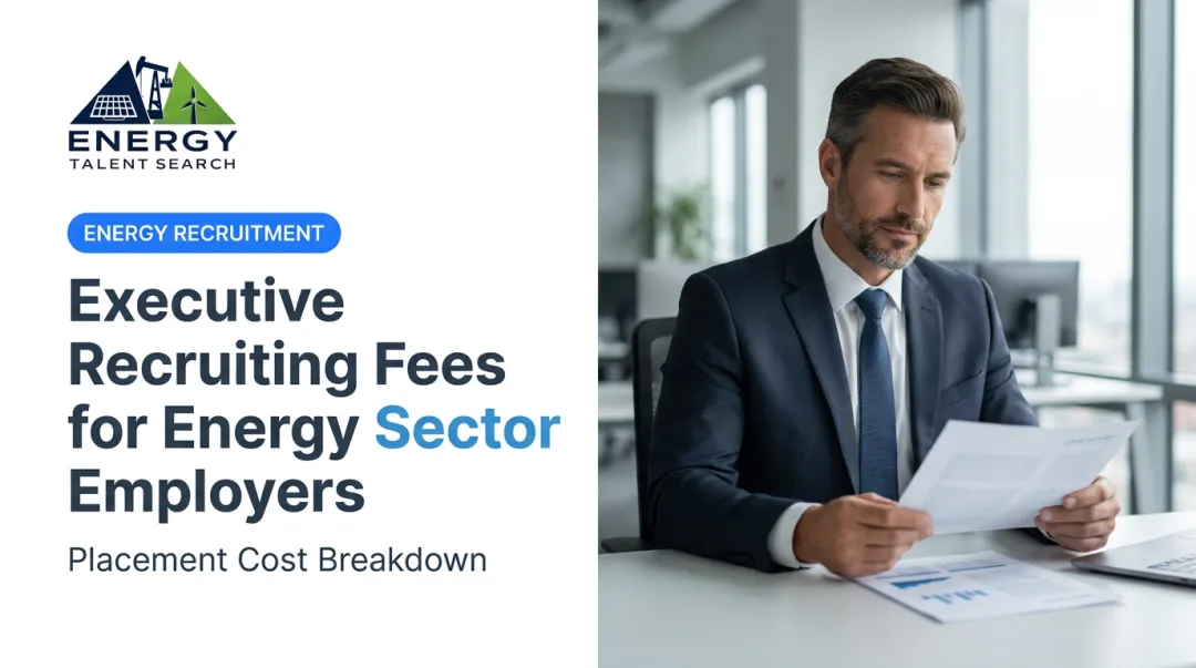 Executive Recruiting Fees for Energy Sector Employers