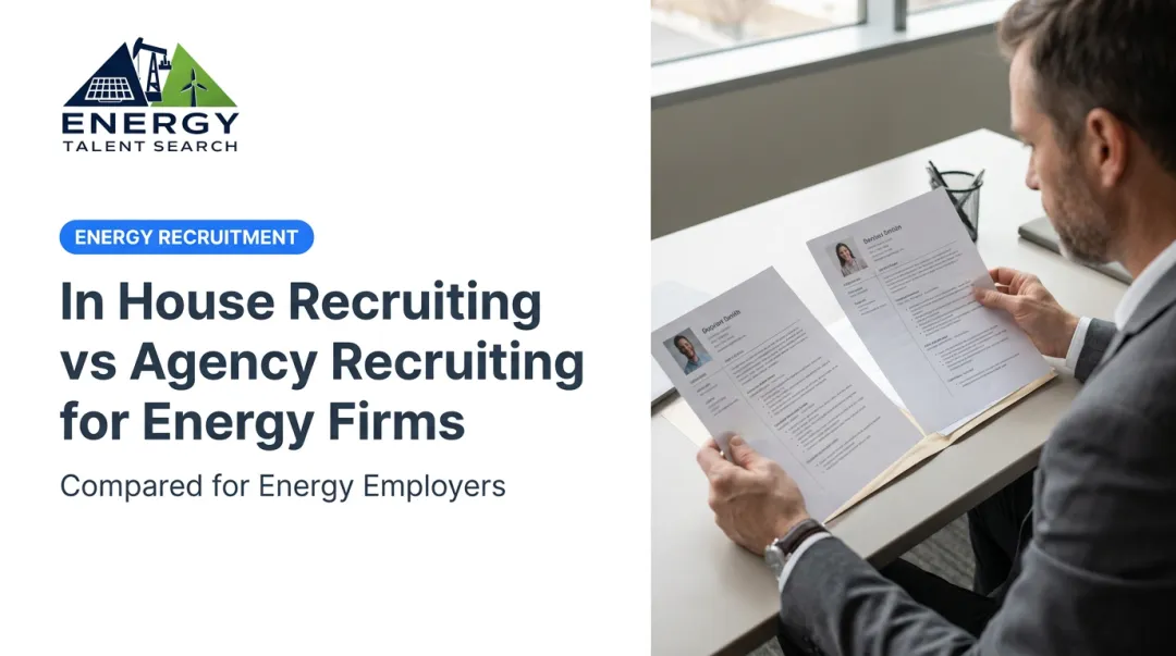 In House Recruiting vs Agency Recruiting for Energy Firms