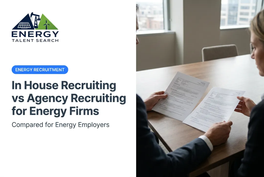 In House Recruiting vs Agency Recruiting for Energy Firms