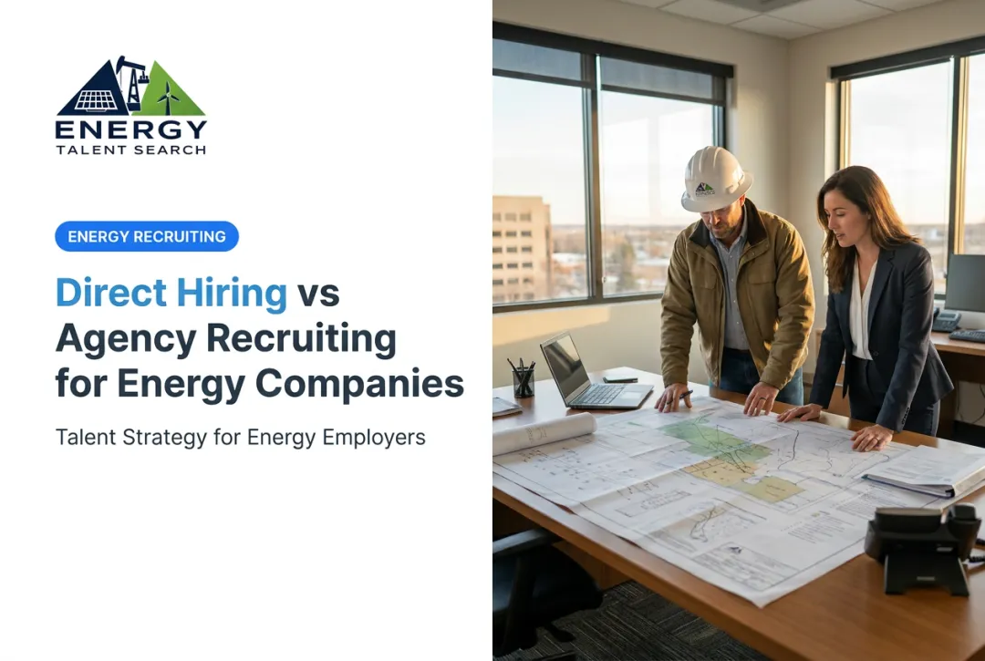 Direct Hiring vs Agency Recruiting for Energy Companies