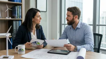 Energy Talent Search recruiter conducting passive candidate sourcing outreach for technical roles