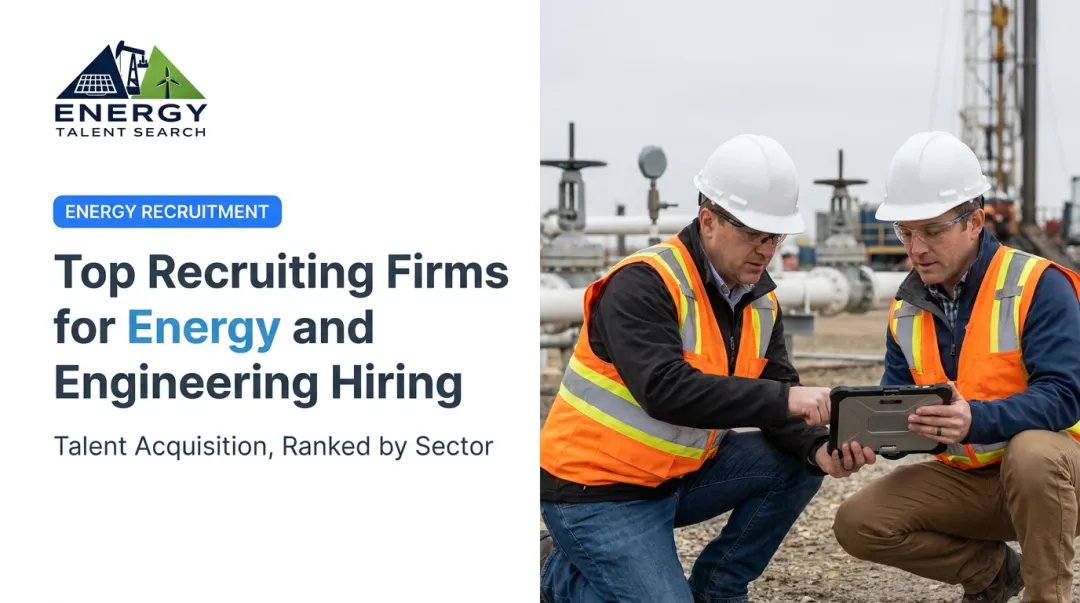 Top Recruiting Firms for Energy and Engineering Hiring