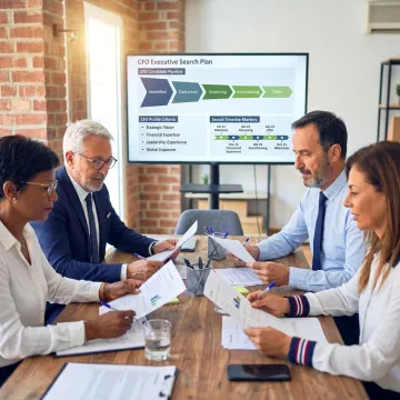 Recruiters planning a CFO executive search