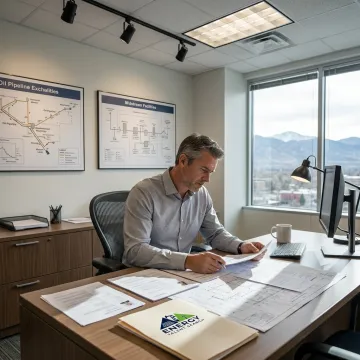 Recruiter reviewing engineering candidates