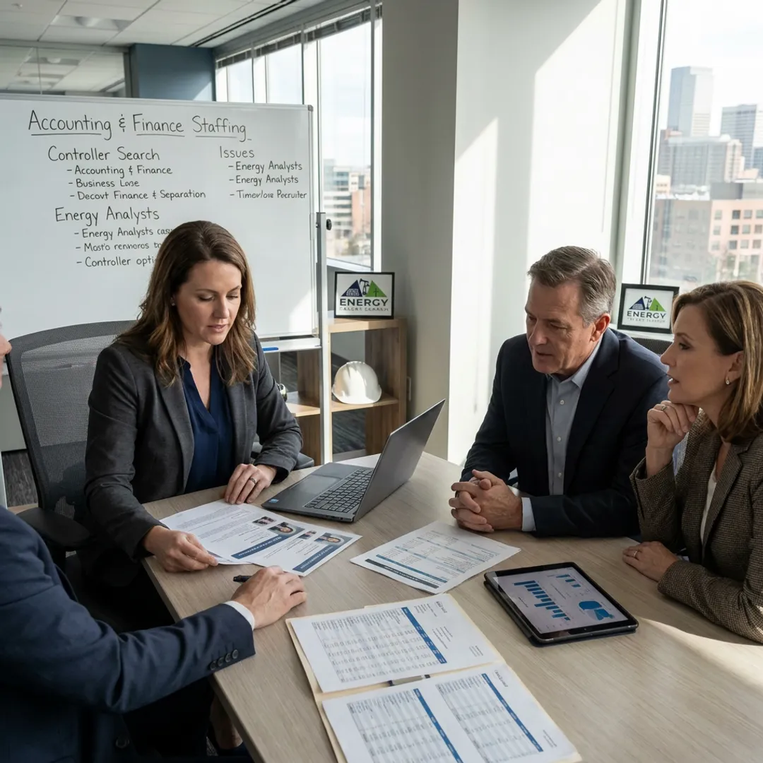 Temp Agencies for Accounting and Finance in Energy