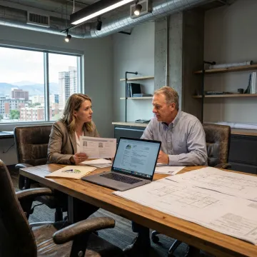 Recruiter reviewing engineering candidate profiles