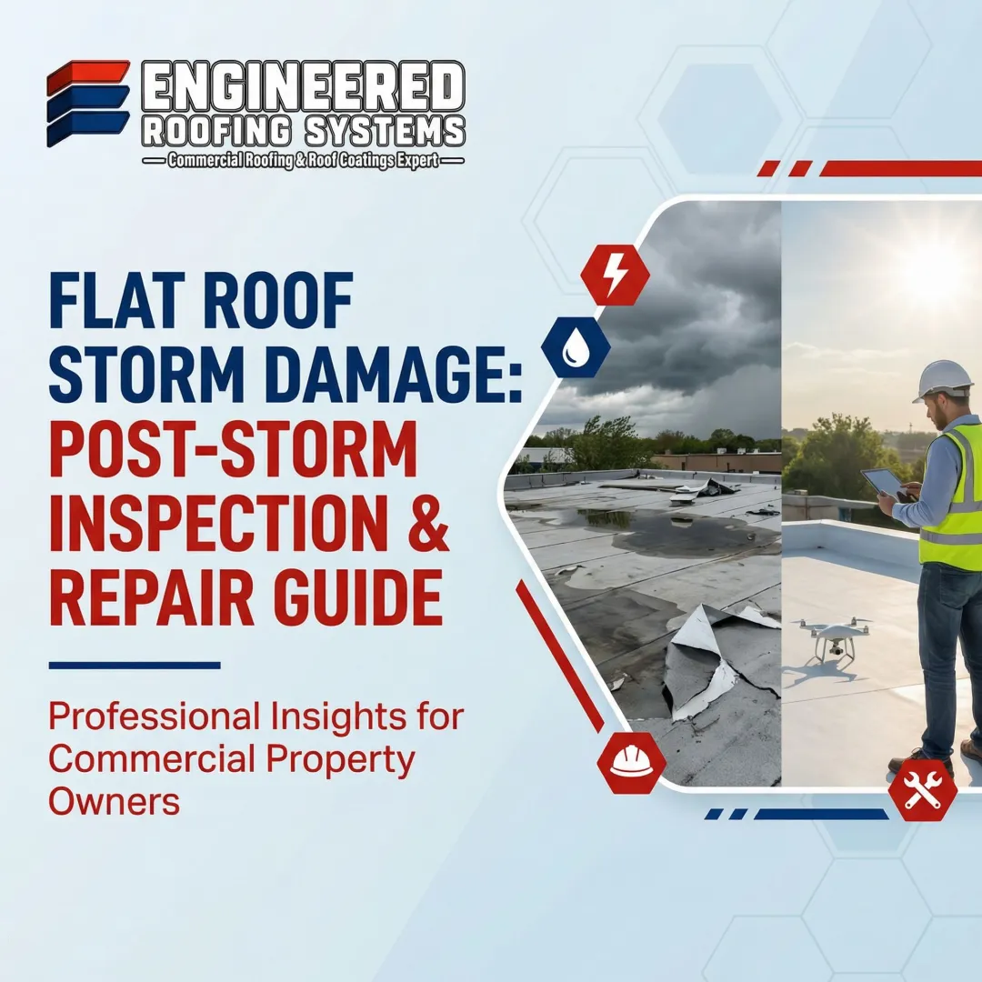 Flat Roof Storm Damage: Post-Storm Inspection & Repair Guide