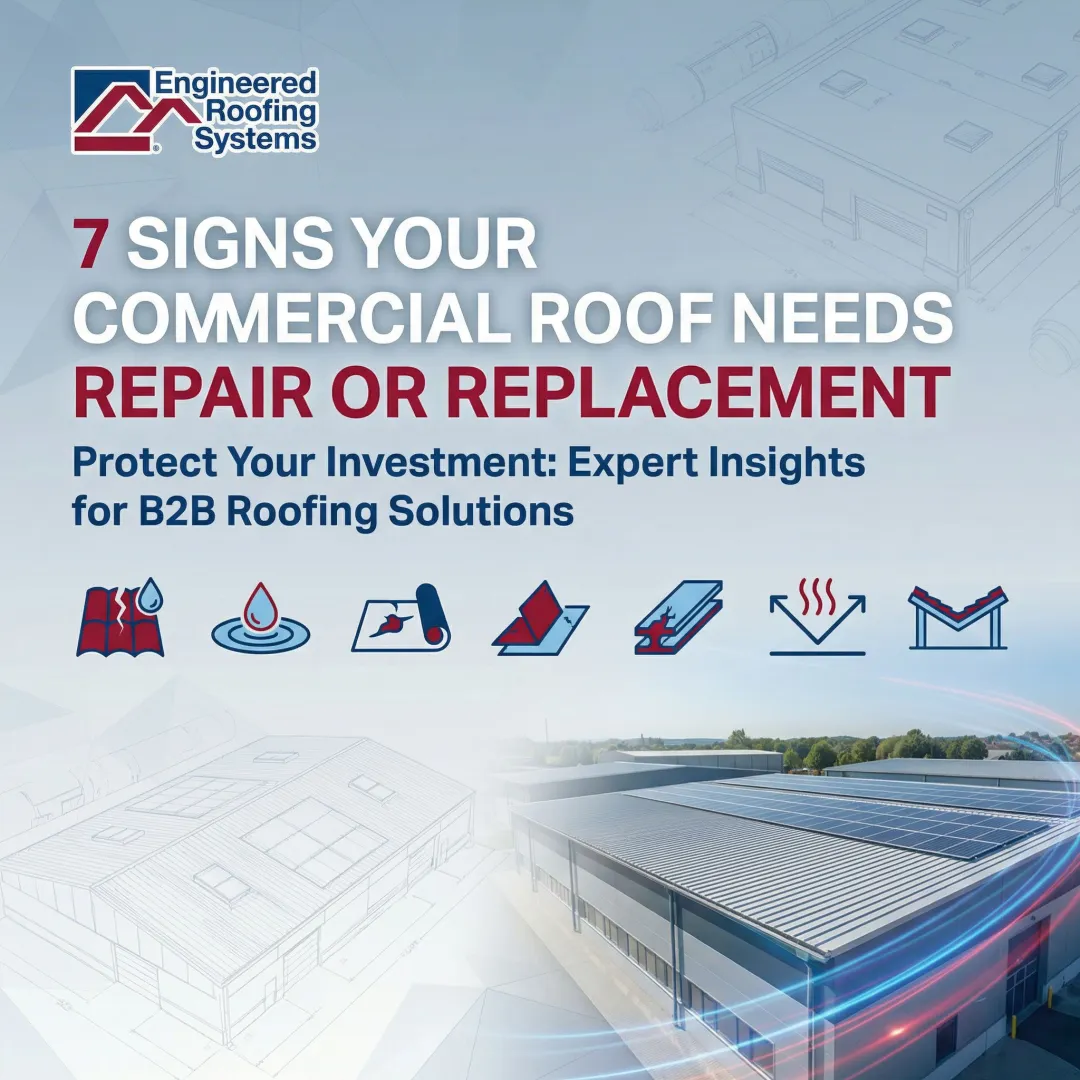 7 Signs Your Commercial Roof Needs Repair or Replacement