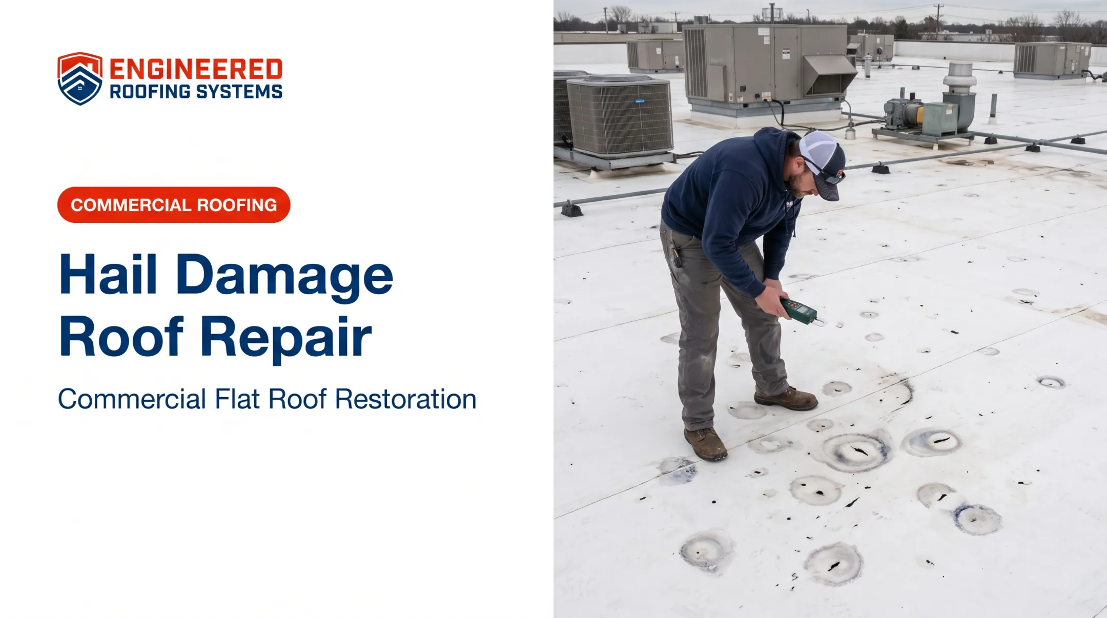 Hail Damage Roof Repair