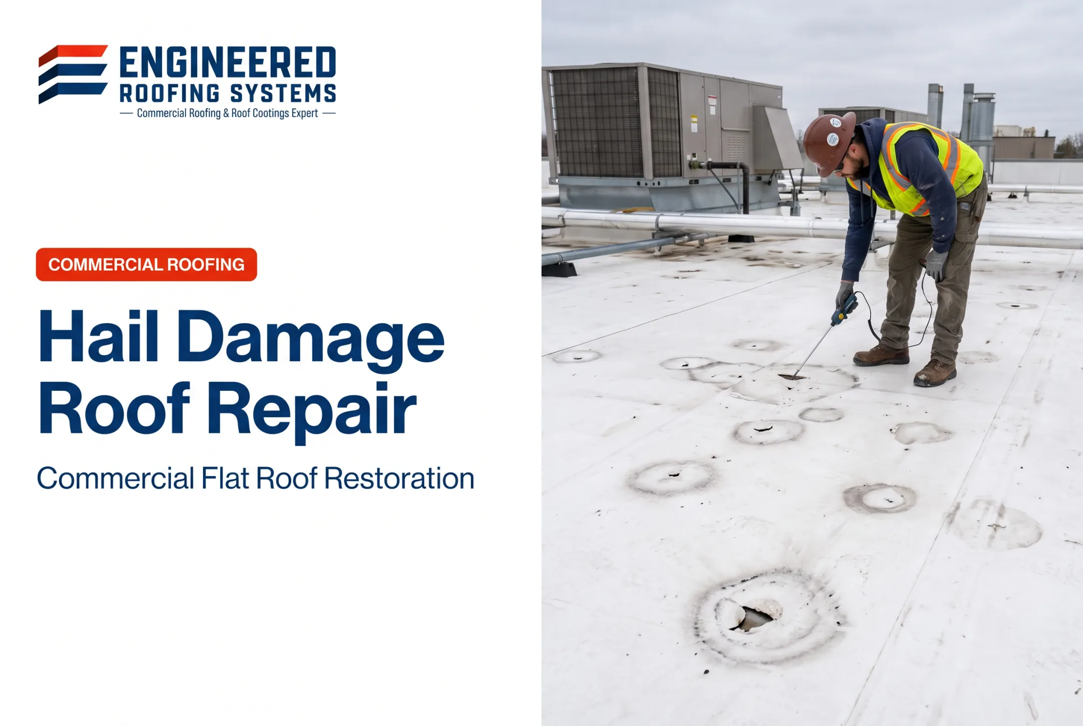 Hail Damage Roof Repair