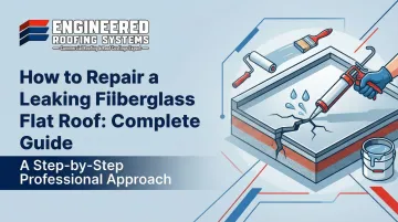 How to Repair a Leaking Fiberglass Flat Roof: Complete Guide