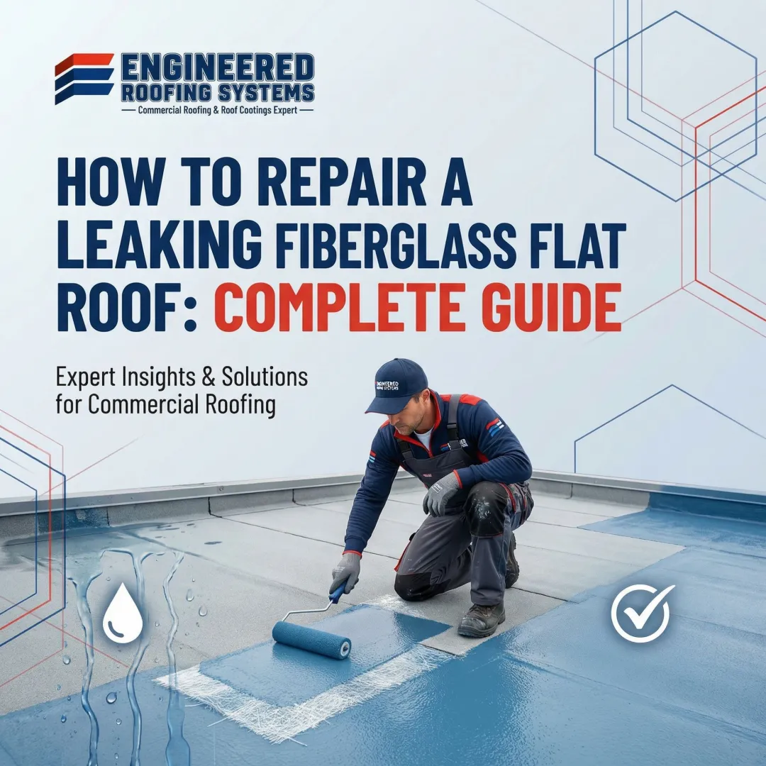 How to Repair a Leaking Fiberglass Flat Roof: Complete Guide