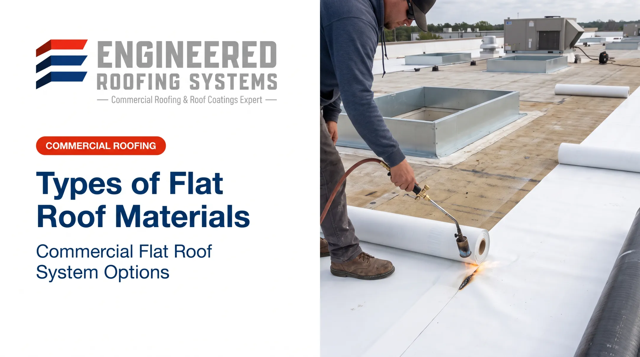 Types of Flat Roof Materials